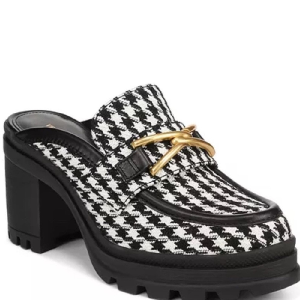 Veronica Beard wynter houndstooth mule 9